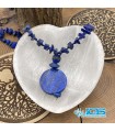 گردنبند سنگ لاجورد افغانستان Lapis lazuli