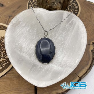 گردنبند سنگ کیانیت قلب Kyanite