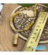 گردنبند سنگ عقیق زرد و سنگ جاسپر AGATE