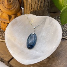 گردنبند سنگ آپاتیت بدون زنجیر apatite