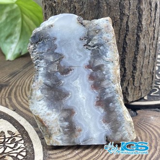 سنگ عقیق  اسلایس شجر بهاری Agate Soliman
