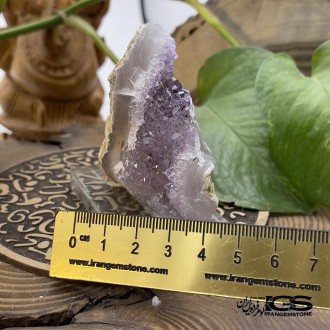 سنگ راف  آمیتیست برزیل کلکسیونی دکوری بنفش Amethyst