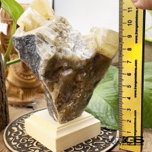 سنگ فلوریت زرد بلور کلکسیونی fluorite