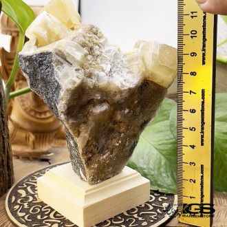 سنگ فلوریت زرد بلور کلکسیونی fluorite