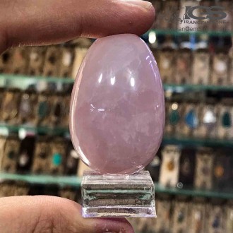 تخم مرغ سنگ رز کوارتز