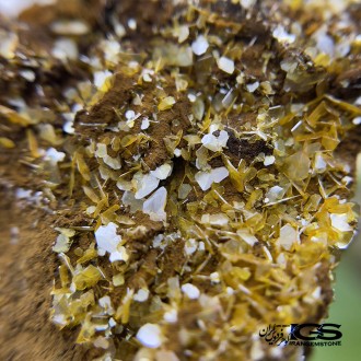 ولفونیت نارنجی کمیاب ترین سنگ کلکسیونی Wulfenite