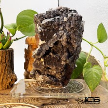 سنگ کوارتزدودی راف ایرانی دکوری کلکسیونی Smoky Quartz