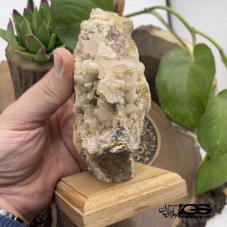 سنگ کریستال سروزیت  راف  هم رشدی ولفونیت پاکساز قوی انرژی