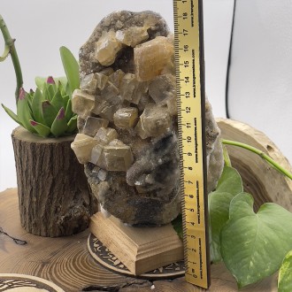 سنگ فلوریت زرد بلور کلکسیونی fluorite