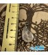 گردنبند سنگ طلایی کوارتز روتایل بدون بند rutile quartz