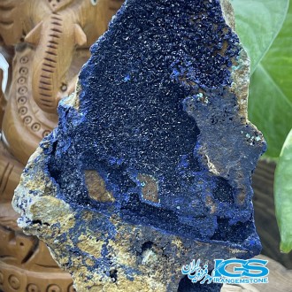 سنگ آزوریت بدون تراش دکوری Azurite