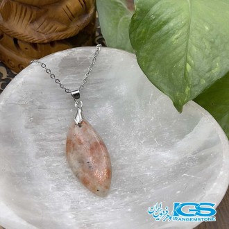 گردنبند سنگ خورشید سان استون  sunstone