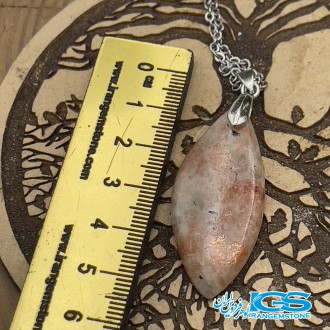 گردنبند سنگ خورشید سان استون  sunstone