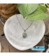 گردنبند سنگ پیریت راف بدون  زنجیر Pyrite