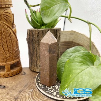 سنگ جاسپر منشور  پرانیک انرژی درمانی jasper