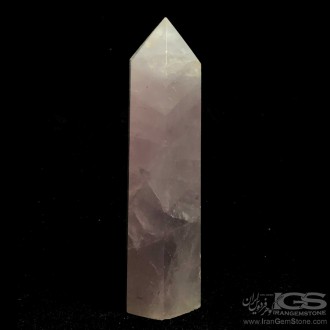 منشور سنگ رز کوارتز rose quartz
