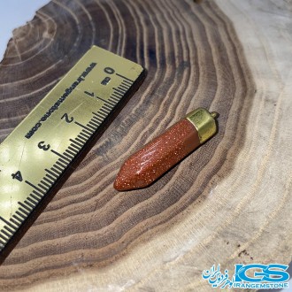 گردنبند سنگ دلربا بدون زنجیر