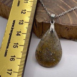 گردنبند سنگ خورشید سان استون بدون بند