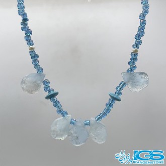 سنگ آکوامارین و سنگ کریستال کوارتز