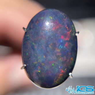 گردنبند سنگ اوپالین  بدون زنجیر