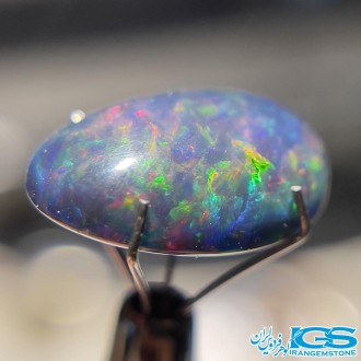 گردنبند سنگ اوپالین  بدون زنجیر