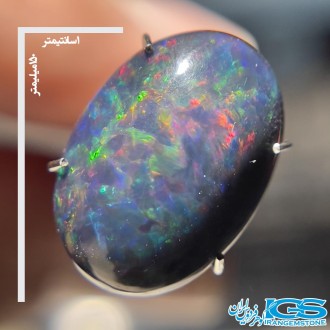 گردنبند سنگ اوپالین  بدون زنجیر