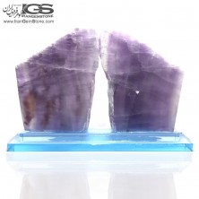 سنگ فلوریت بنفش فلئوریت Fluorite