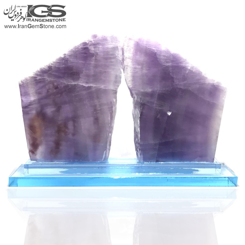 سنگ فلوریت بنفش فلئوریت Fluorite