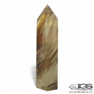 منشور سنگ کریستال کوارتز برزیل Crystal Quartz