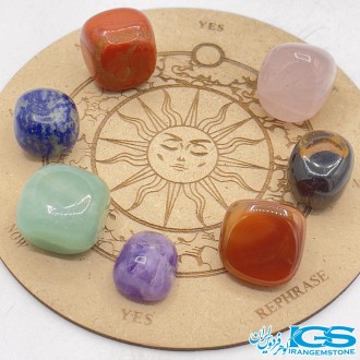 پکیج سنگ 7 چاکرا اصل دامله چاکرا