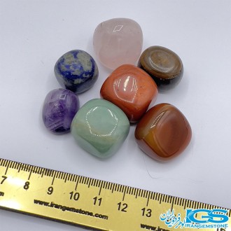 پکیج سنگ 7 چاکرا اصل دامله چاکرا