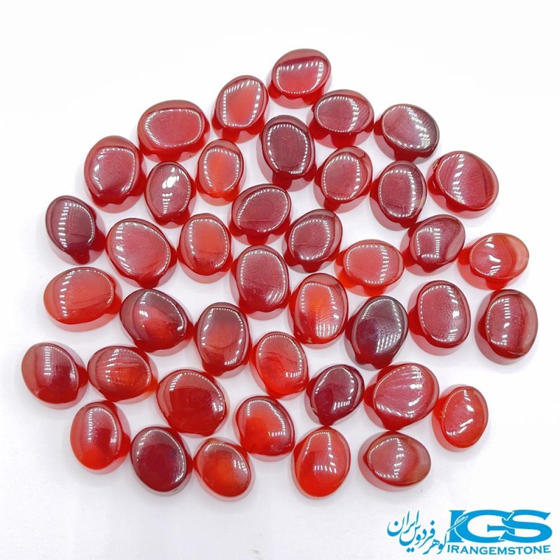 نگین سنگ عقیق سرخ یمنی