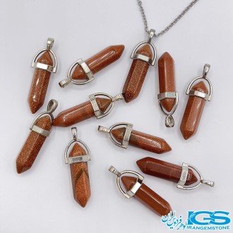 گردنبند سنگ دلربا بدون زنجیر