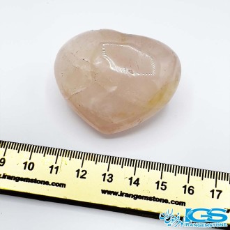 سنگ قلب رزکوارتز کلکسیونی