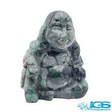 مجسمه سنگ زمرد راهب ثروت