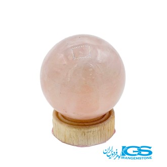 گوی سنگ رزکوارتز سایز 3