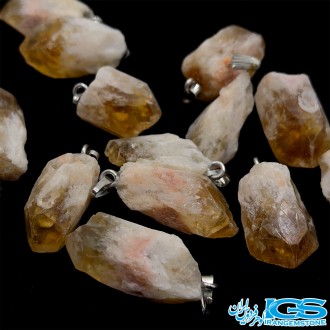 گردنبند سنگ راف سیترین