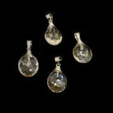 Faceted Citrine Gemstone Necklace