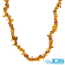 گردنبند کهربا طبیعی