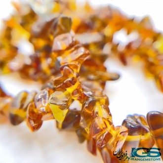 گردنبند کهربا طبیعی