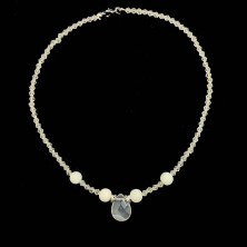 گردنبند سنگ کریستال کوارتز