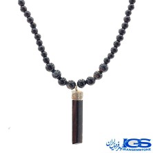 گردنبند سنگ اونیکس منشور