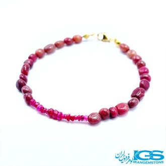 دستبند یاقوت سرخ  جواهری هند و پاکستان