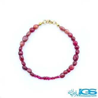 دستبند یاقوت سرخ  جواهری هند و پاکستان