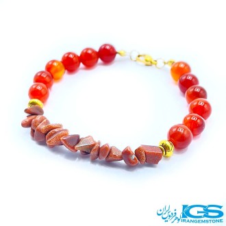 دستبند کارنلین و دلربا