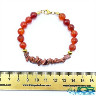 دستبند کارنلین و دلربا