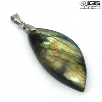 آویز سنگ لابرادوریت Labradorite