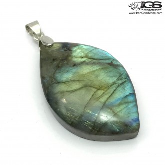 آویز سنگ لابرادوریت Labradorite