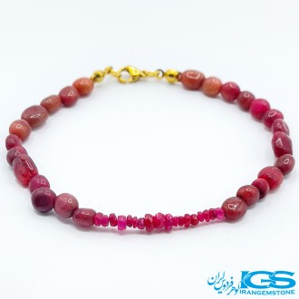 دستبند یاقوت سرخ  جواهری هند و پاکستان