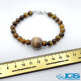 دستبند سنگ چشم ببر